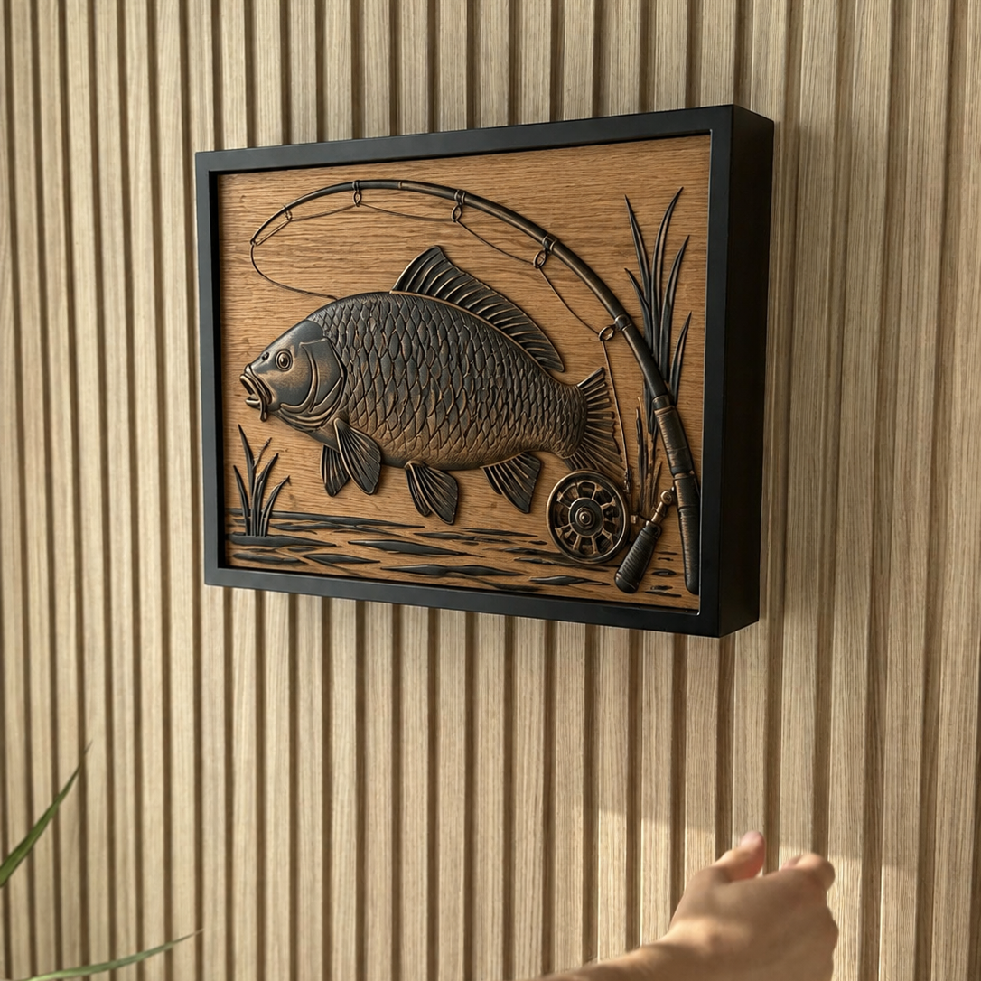 Custom Photo Wall Art with Hidden RFID Storage – D01