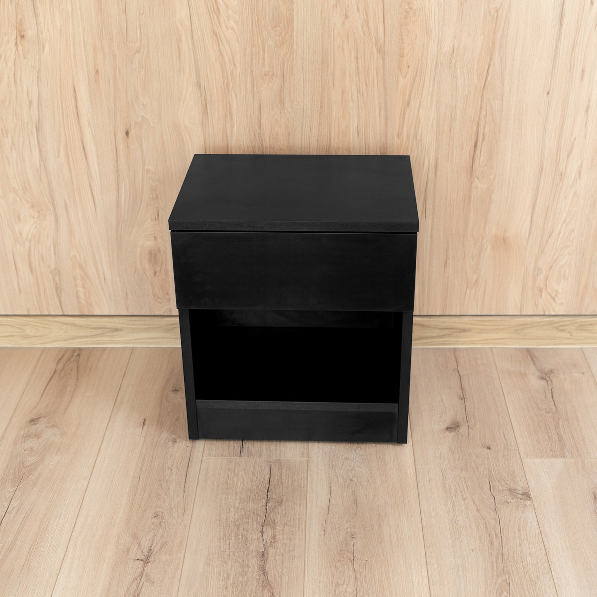 Smart Nightstand with Fingerprint Lock Drawer – B32