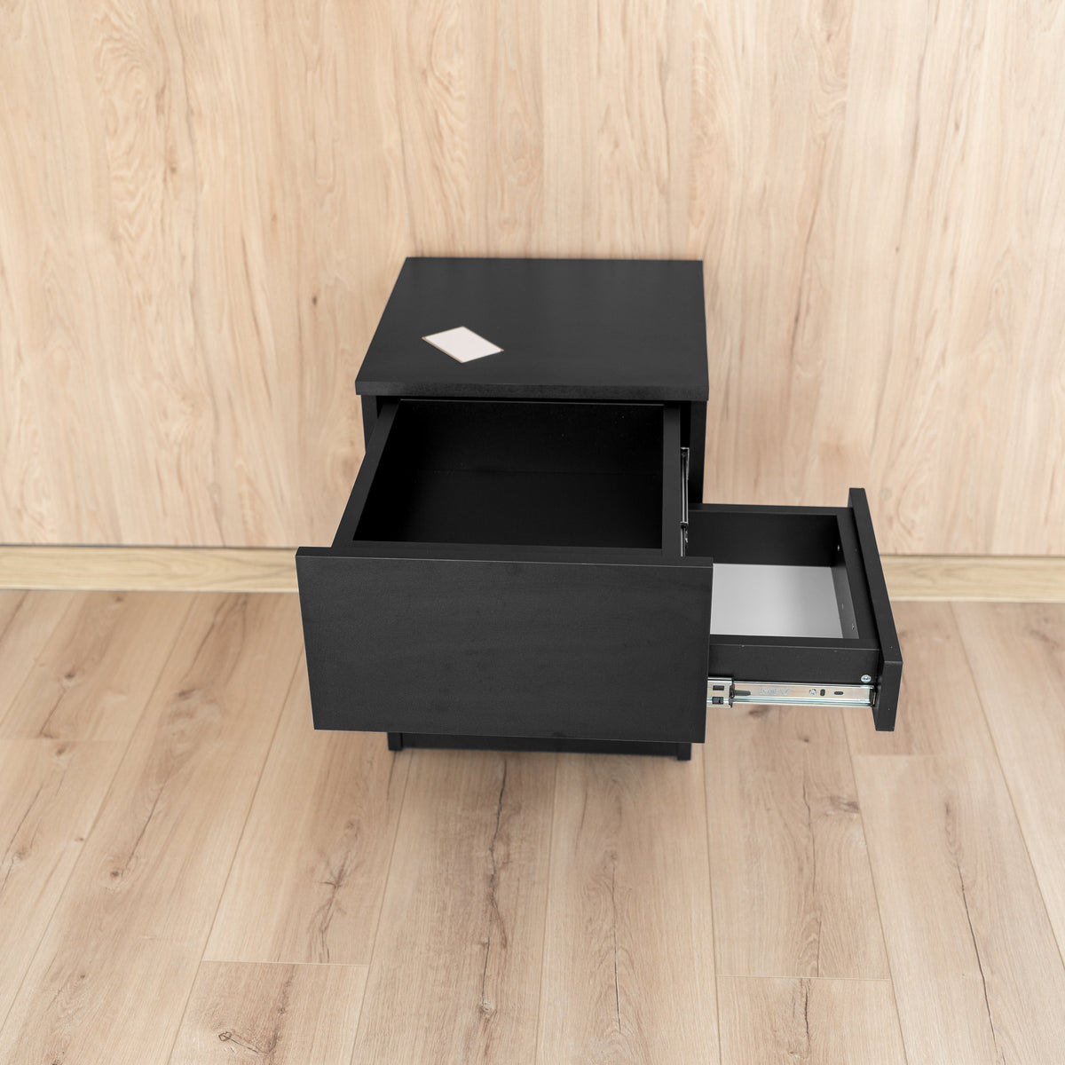 Bedside table with Two Hidden Drawers – B30