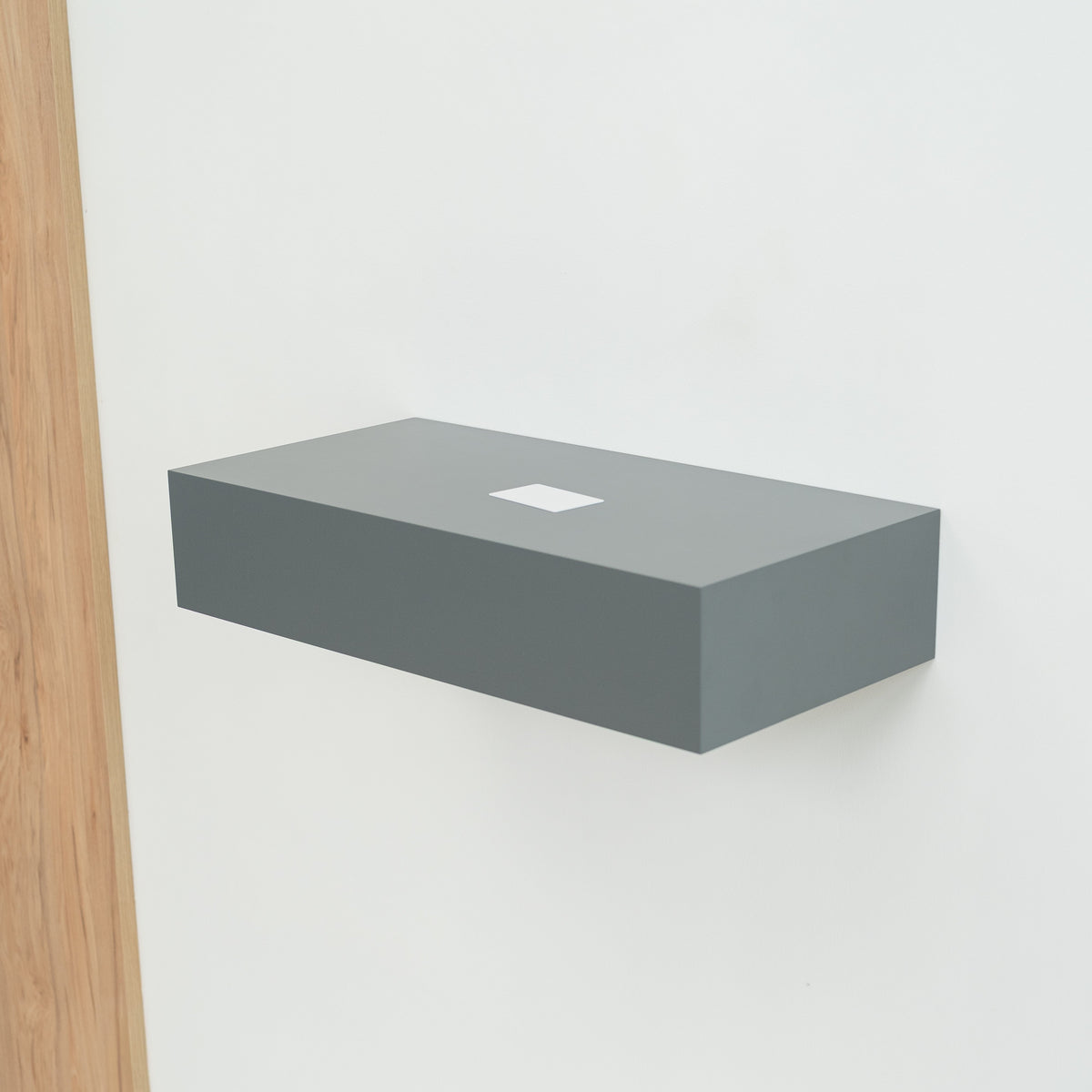 Floating Wall Shelf with Hidden Compartment – A14