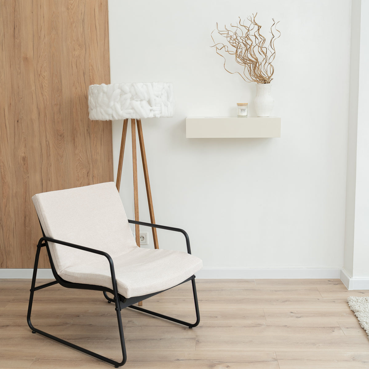 Concealed Wall Shelf with RFID Lock – A14