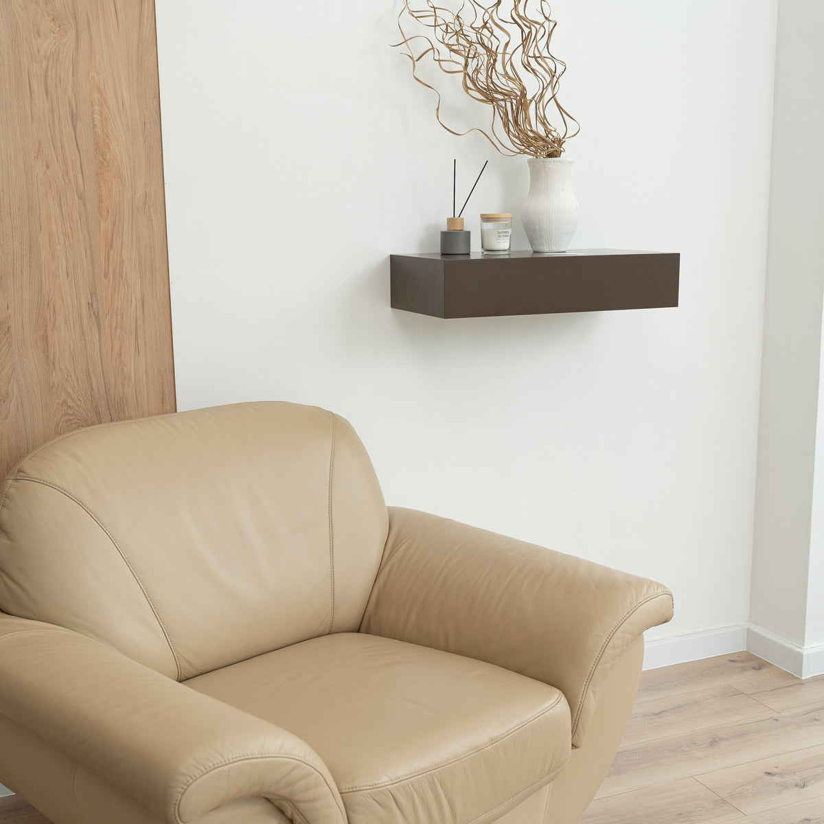 Floating Wall Shelf with Secret Safe – A14