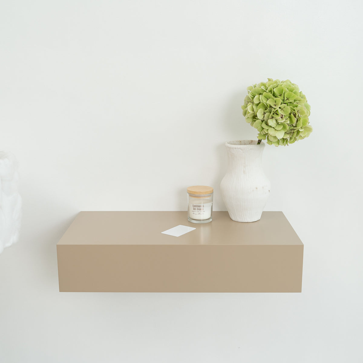 Floating Wall Shelf with Hidden Compartment – A14