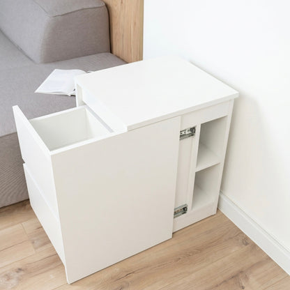 Bedside table with Locked Hidden Storage – B26