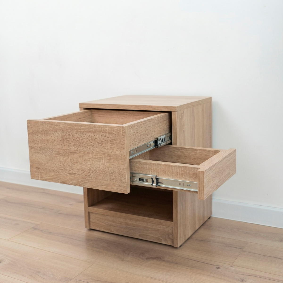 Bedside table with Two Hidden Compartments – B28