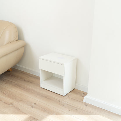 Smart Nightstand with Fingerprint Lock Drawer – B32
