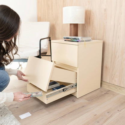Bedside table with Two Hidden Drawers – B30