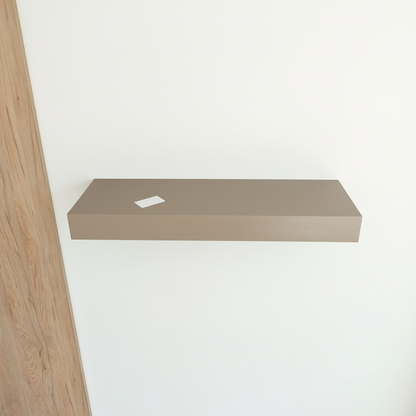 Floating Shelf with Hidden Drawer and RFID Lock – A12