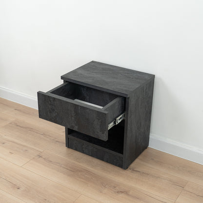 Easy Assembly Nightstand with Concealed Storage – B22-K