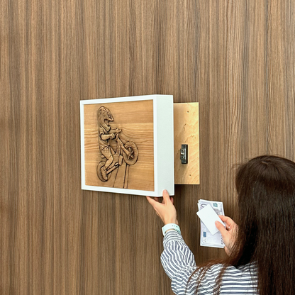 Custom Photo Wall Art with Hidden RFID Storage – D01