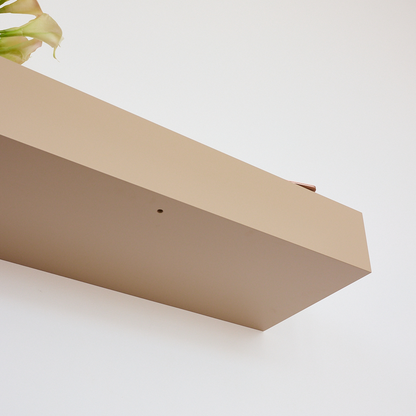 Floating Wall Table with Hidden RFID Drawer – A14