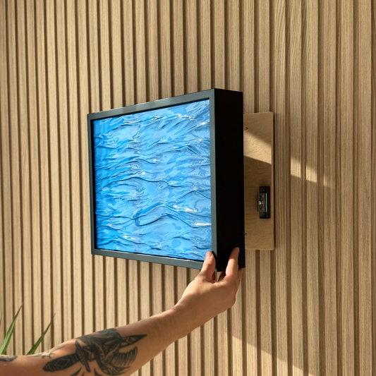 Hidden Wall Art Decor with RFID Secret Compartment with Personalization – D01