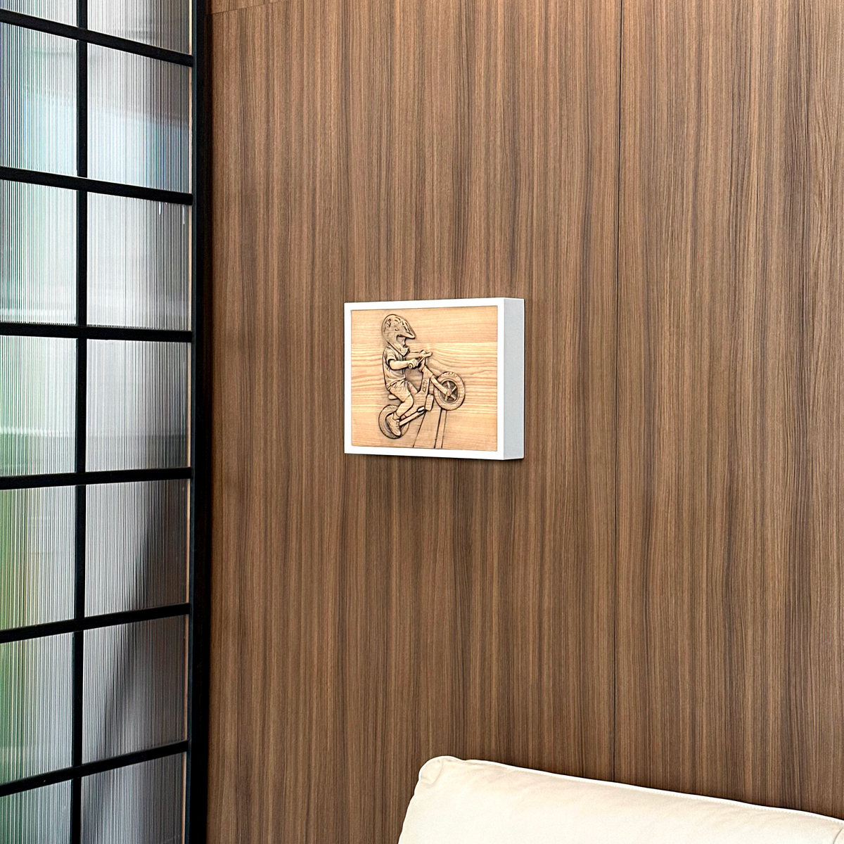 Custom Photo Wall Art with Hidden RFID Storage – D01