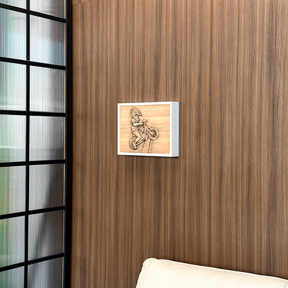 Custom Photo Wall Art with Hidden RFID Storage – D01