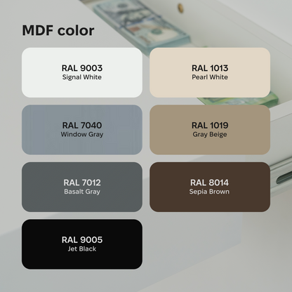 Concealed Wall Shelf with RFID Lock – A14