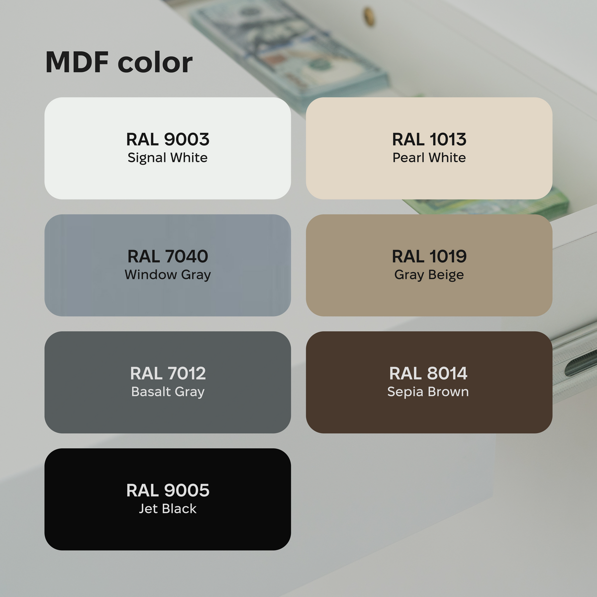 Wall Shelf with Secret Storage and RFID Lock – A14