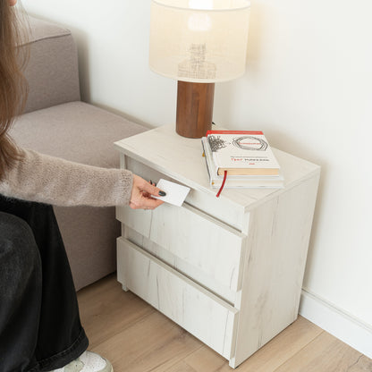Bedside table with Locked Hidden Storage – B24