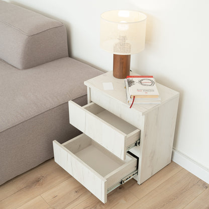 Bedside table with Locked Hidden Storage – B24