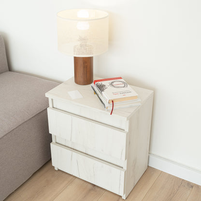 Bedside table with Locked Hidden Storage – B24