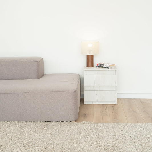 Bedside table with Locked Hidden Storage – B24