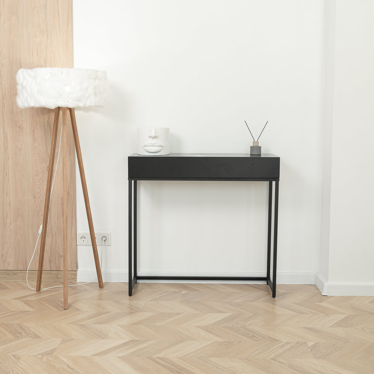 Console Table with Hidden RFID Lock Drawer – CT01
