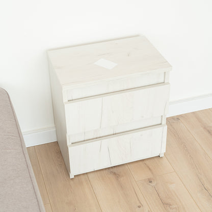 Bedside table with Locked Hidden Storage – B24