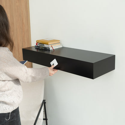 Smart Hidden Drawer Shelf with RFID Lock – A14