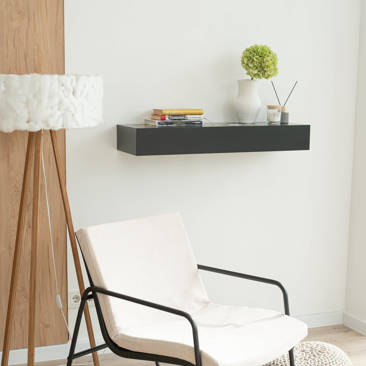 Smart Hidden Drawer Shelf with RFID Lock – A14