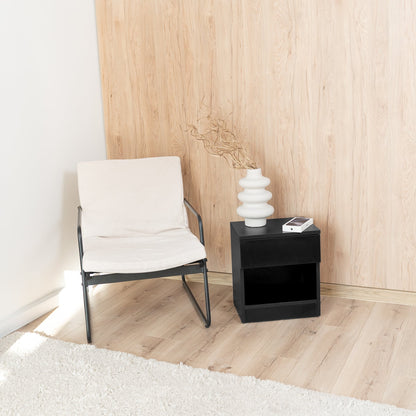Smart Nightstand with Fingerprint Lock Drawer – B32