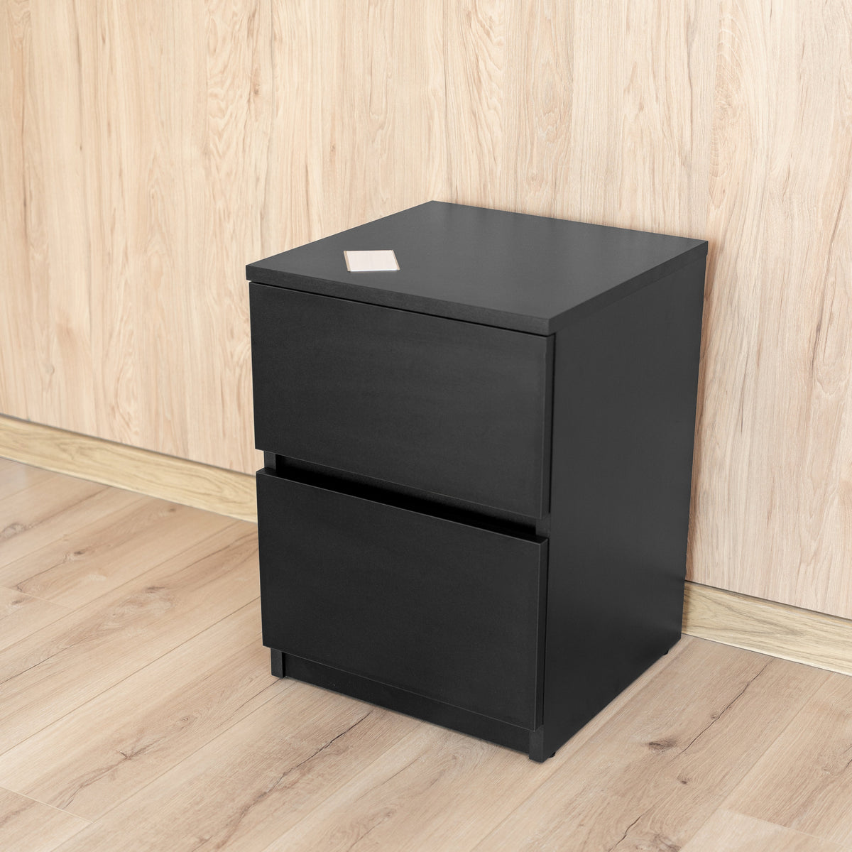 Bedside table with Two Hidden Drawers – B30