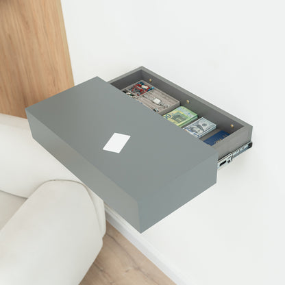 Wall Shelf with Secret Storage and RFID Lock – A14