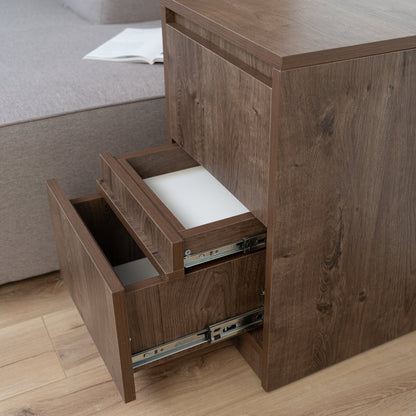 Bedside table with Locked Hidden Storage – B26