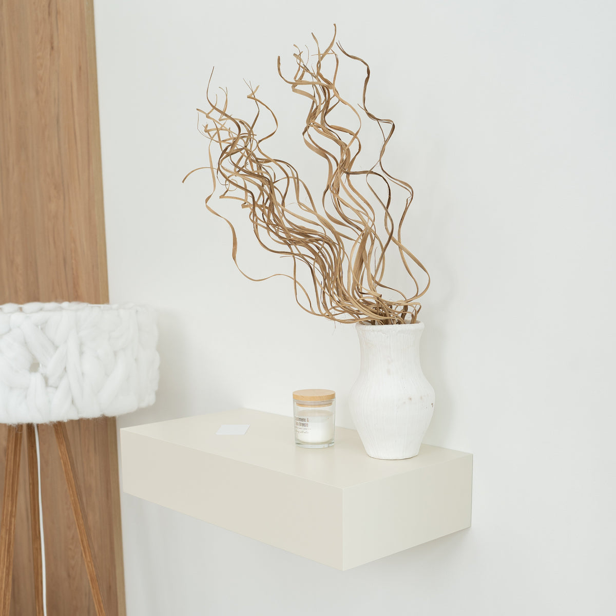 Concealed Wall Shelf with RFID Lock – A14