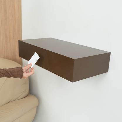 Floating Wall Shelf with Secret Safe – A14