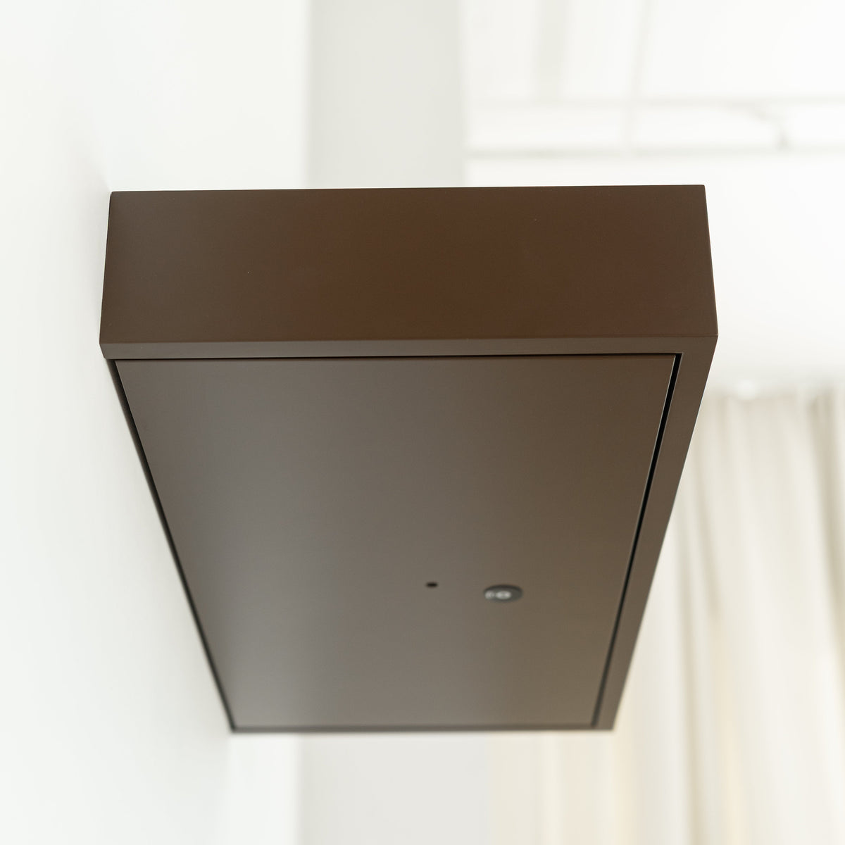 Floating Shelf with Hidden Compartment and RFID Lock – A12