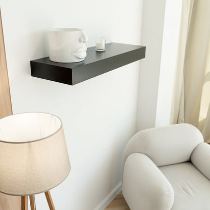 Floating Shelf with Hidden Drawer and RFID Lock – A12