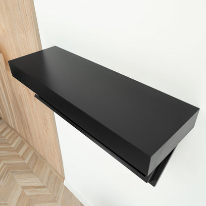 Floating Shelf with Hidden Drawer and RFID Lock – A12