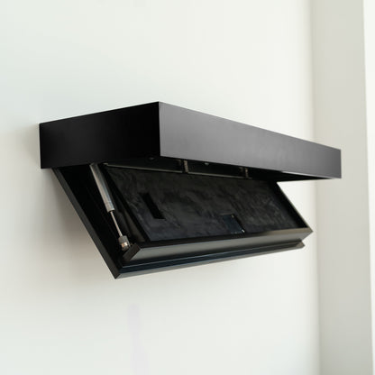 Floating Shelf with Hidden Drawer and RFID Lock – A12