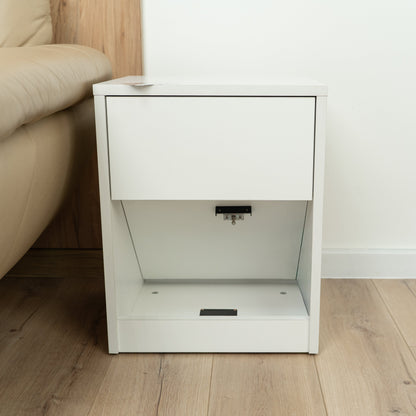 Bedside table with Two Hidden Compartments – B28