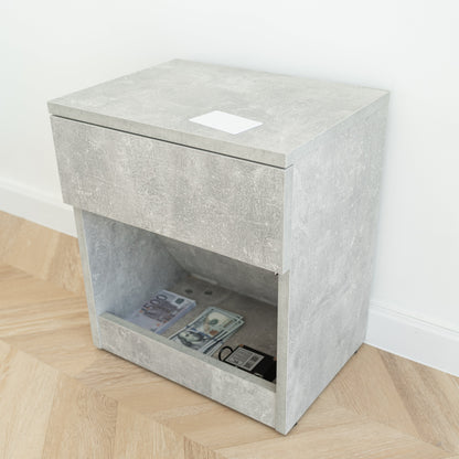 Nightstand with Hidden Secure Storage – B22