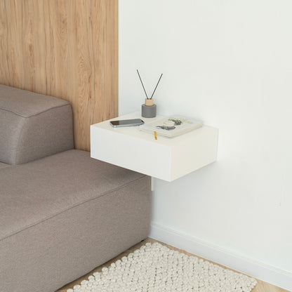 Floating Nightstand with Hidden Safe Drawer – A89